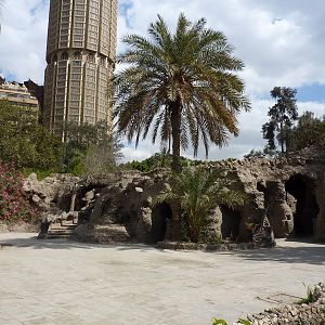Grotto from outside, April 2013.