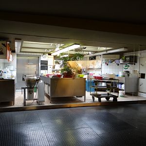 Kitchen in the night pavilion