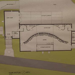 schematic of new reptile building