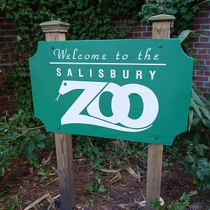 Salisbury Zoo Sign