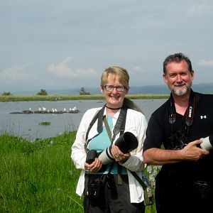 Orangeperson and Hix, with Hippos and brand new L-Series lenses