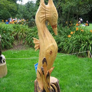 Seahorse carving 2012