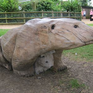 Polar Bear sculpture 2012