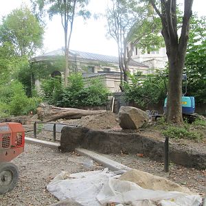 Bronx Zoo- Komodo Dragon Exhibit (under construction)