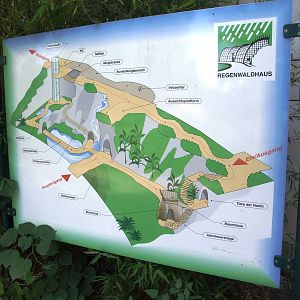 Rainforest House Map at Vienna, 14/06/13