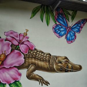 Pictures on the vivarium pavilion