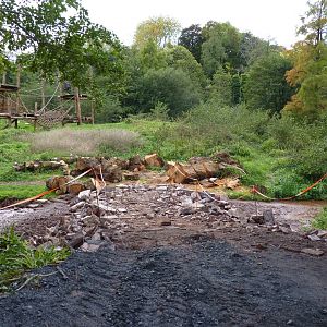 Relocation of Small Mammal House, October 2013