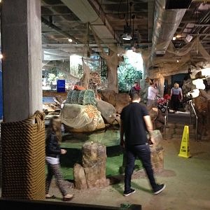 General View of the Rock Pool Section at Blue Planet Aquarium - 05/10/2013