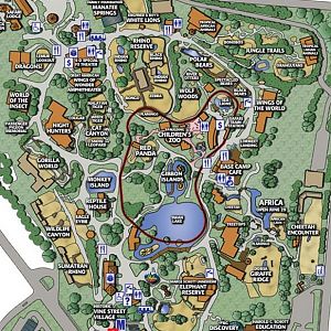 2013 Zoo Map