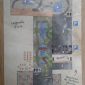 New plan of Berkenhof's Tropical Zoo
