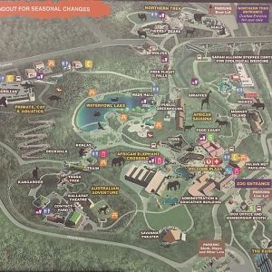 Oct. 2013 - Zoo Map