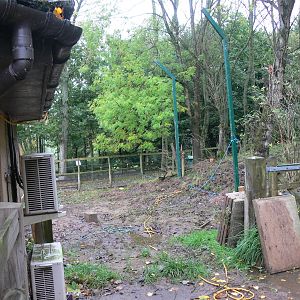 Exhibit development at Blackpool Zoo, 19/10/13
