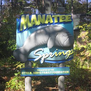 Oct. 2013 - Manatee Springs - New Entrance Sign