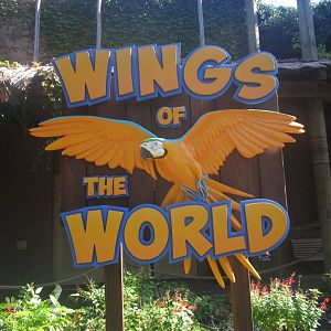 Oct. 2013 - New Wings of the World Entrance Sign