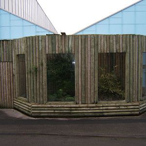 View of outdoor Toucan Aviary