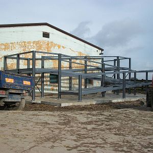 Former Elephant House being converted for Indian Rhinos, 31st October 2013
