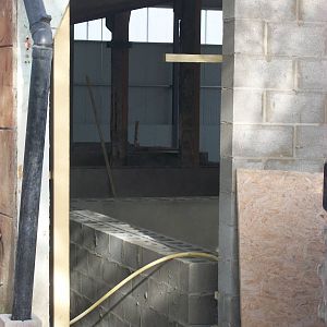 Former Elephant House being converted for Indian Rhinos, 31st October 2013