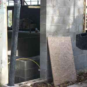 Former Elephant House being converted for Indian Rhinos, 31st October 2013