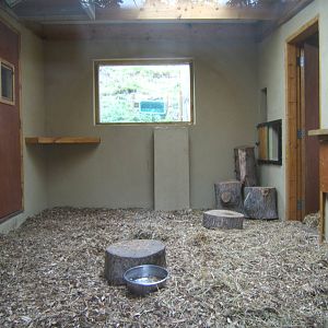 View inside new Gelada House