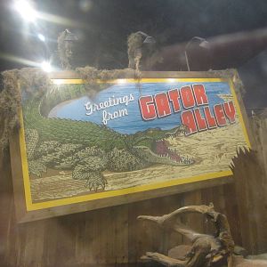 Nov. 2013 - Gator Alley Sign