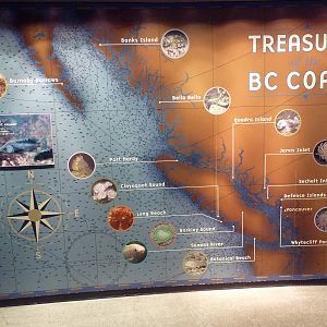 Treasures of the B.C. Coast - Map