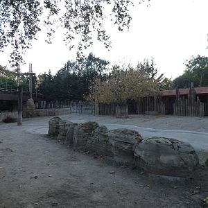 Rhino enclosure, November 2013.