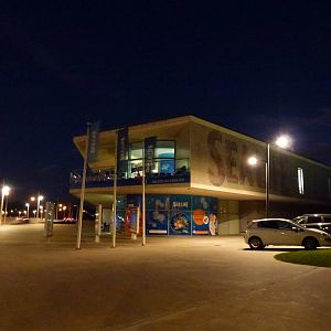 Aquarium exterior, November 2013.