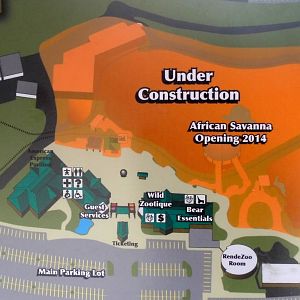 Updated Map for African Savannah