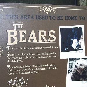 site of the bears sign