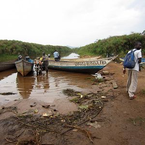 The main channel from where the boats depart