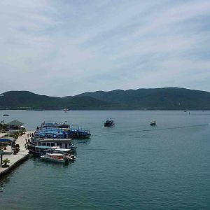 View from the upper deck, May 2013.