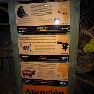 Signage example, July 2013.