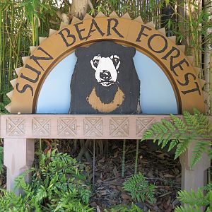 Asian Passage - Sun Bear Forest - Sign