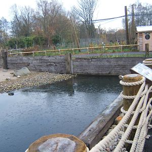 View of waterfowl pen in the new Weird and Wonderfull zone