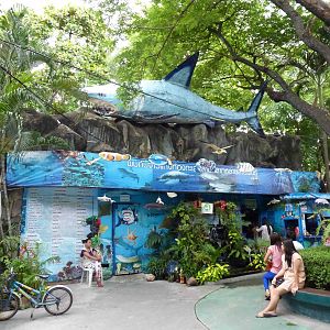 Shark aquarium, July 2013.