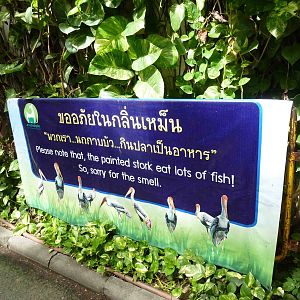 Sign - excuse the smell, July 2013.