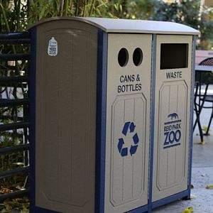 new trash and recycle bins