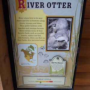 Grizzly Ridge River Otter Signage