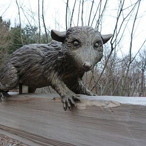 Opossum Statue