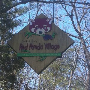 4/2/2013 - Red Panda Village Sign