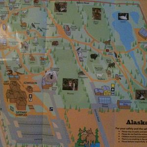 Alaska Zoo Guest Map