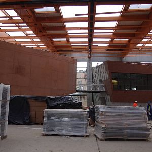 Afrykarium under construction