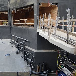 Afrykarium under construction