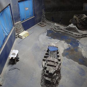 Afrykarium under construction