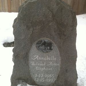 Annabelle Memorial Garden Marker