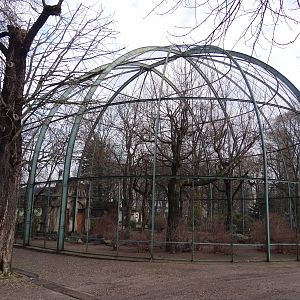Big aviary for wading birds