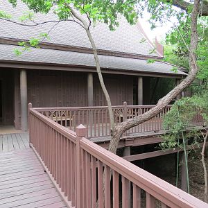 Tiger Habitat - Sumatran Tiger Exhibit Viewing Pavilion
