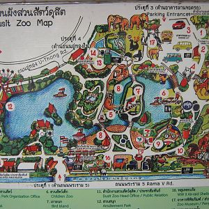 old zoo map