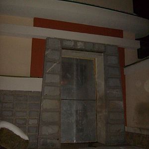 Door of elephant house