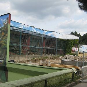 Usti nad Labem Carnivore House Construction area